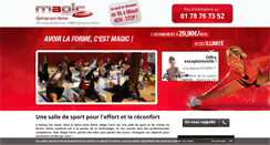Desktop Screenshot of magic-form-epinay.com